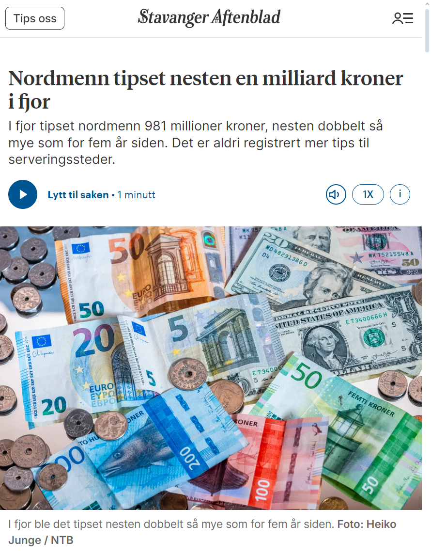 Kan vi slutte med dette tipspresset nå?!
